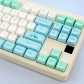 Snow Mountain 104+29 XDA Keycaps PBT Dye-subbed Cherry MX Keycaps Set Mechanical Gaming Keyboard